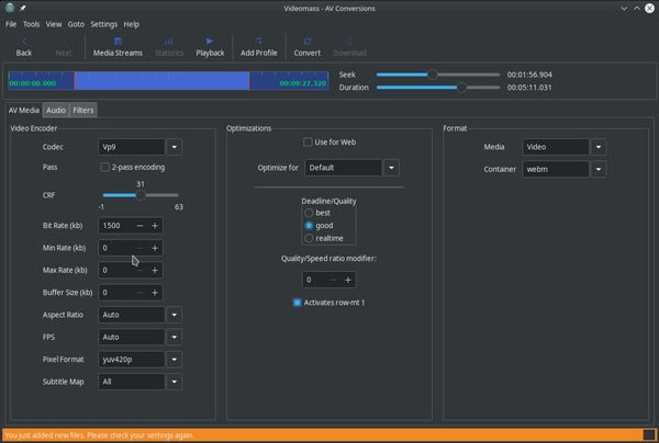 【Videomass官方正式版下载】Videomass(视频处理软件) V3.3.7 官方正式版