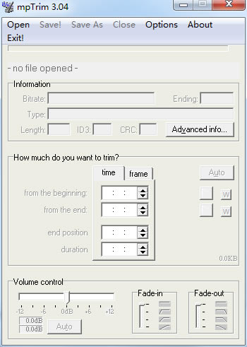 Mp3Trim汉化版截图