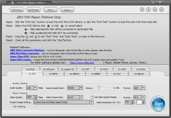 Alldj DVD Ripper Platinumٷ