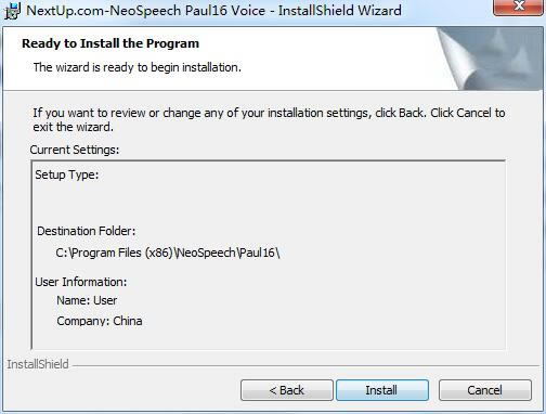 【Neospeech语音库特别版】Neospeech语音库下载 v11.0.0.35197 中文女声特别版-本站