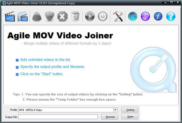 Agile MOV Video Joinerٷ