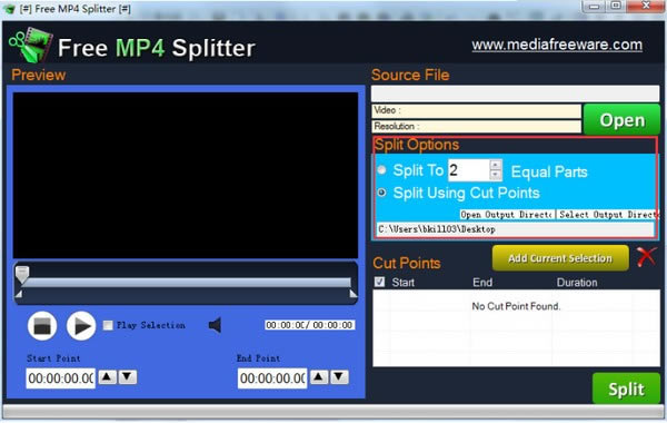 Free Mp4 Splitter