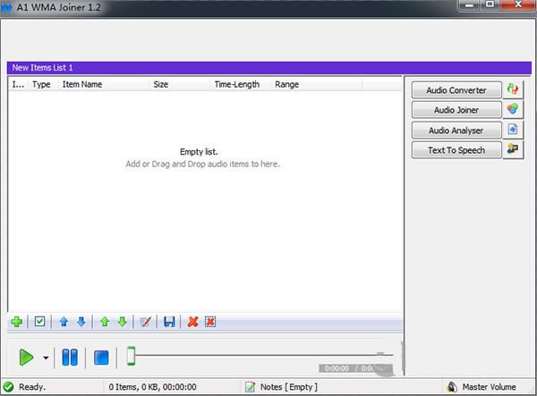 【A1 WMA Joiner特别版下载】A1 WMA Joiner(音频合并软件) v1.2 官方正式版