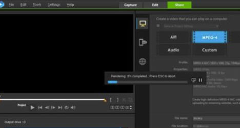 绘声绘影2019特别版怎么导出视频
