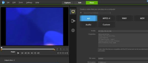 绘声绘影2019特别版怎么导出视频