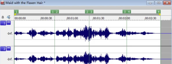 Sound Forge特别版如何进行音频拆分