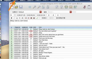 ������ôʹ��Aegisubת��srt��Ļass��Ļ��ʽ