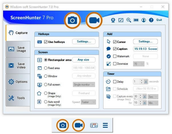【ScreenHunter Pro特别版下载】ScreenHunter Pro(屏幕捕捉录像软件) v7.0.1047 免费版-本站