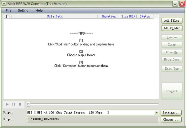 Allok MP3 WAV ConverterٷʽءAllok MP3 WAV Converter(Ƶʽת) v1.0.0.1 ٷʽ