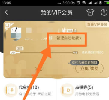 爱奇艺极速版怎么取消自动续费