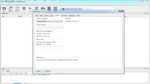 RPCS3ģ�������ϰ���������