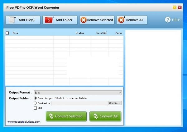 Free PDF to OCR Word Converter 