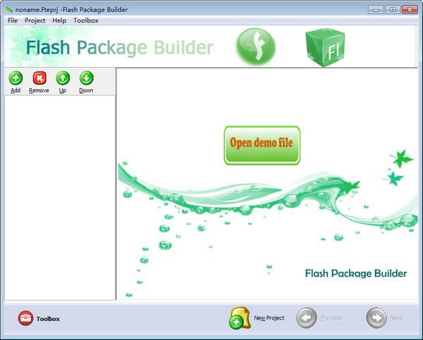 Boxoft Flash Package Builder