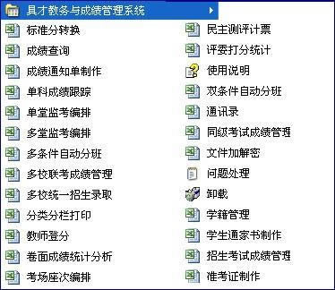 具才教务与成绩管理系统特别版截图