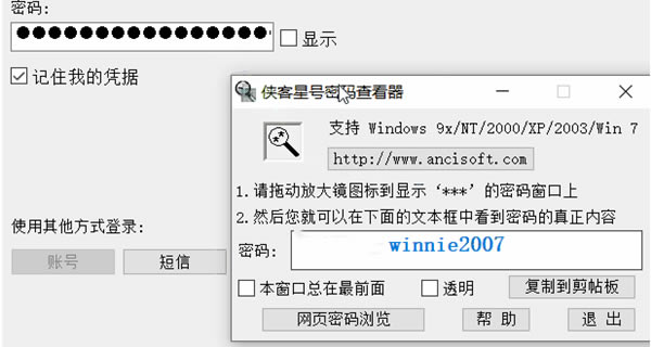 密码查看器电脑版截图