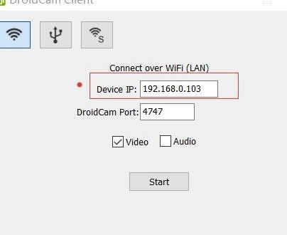 DroidCamXPC端怎么使用