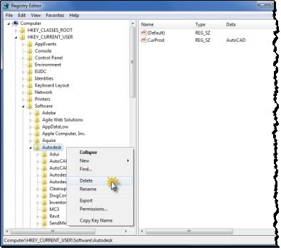 autodesk卸载工具使用方法