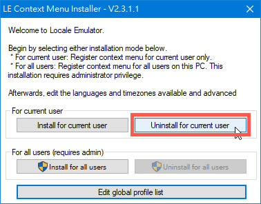 ��Locale Emulator�ر�桿Locale Emulator�������(������Ϸ����������ʦ) v2.4.0.0 ���°�-���ĵ���