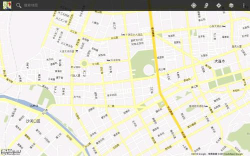 谷歌地图截图