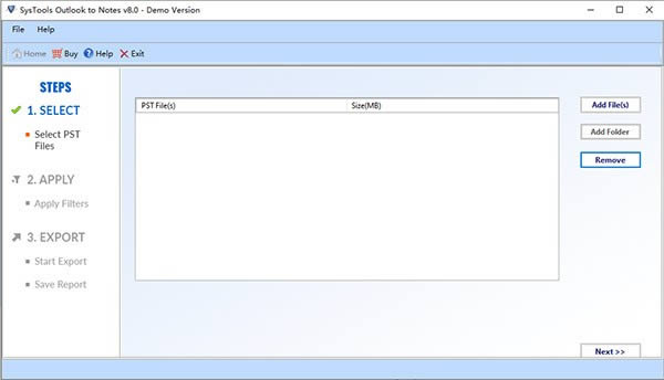 SysTools Outlook to Notes(ʼ)