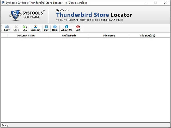 SysTools Thunderbird Store Locator-邮件处理工具-SysTools Thunderbird Store Locator下载 v1.0官方版