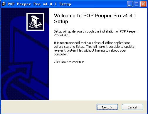 POP Peeper-垃圾邮件过滤工具-POP Peeper下载 v4.4.1.0官方版