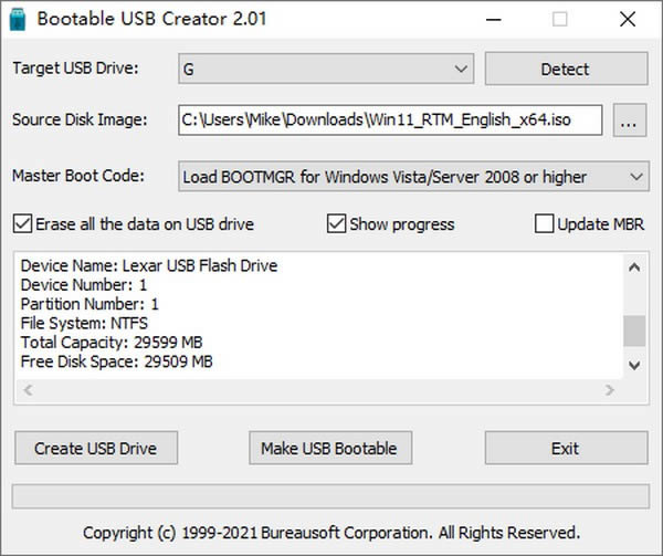 Bootable USB Creator-USB制作软件-Bootable USB Creator下载 v2.01官方版