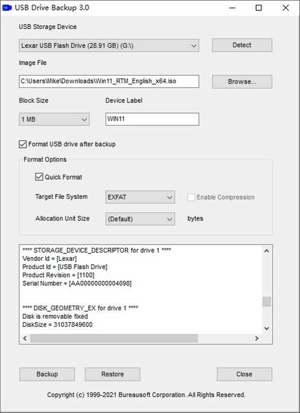 USB Drive Backup(USBݹ)