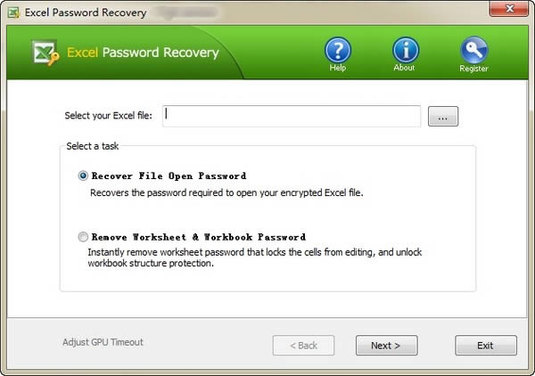 Top Excel Password Recovery-excel密码恢复工具-Top Excel Password Recovery下载 v2.4.0官方版