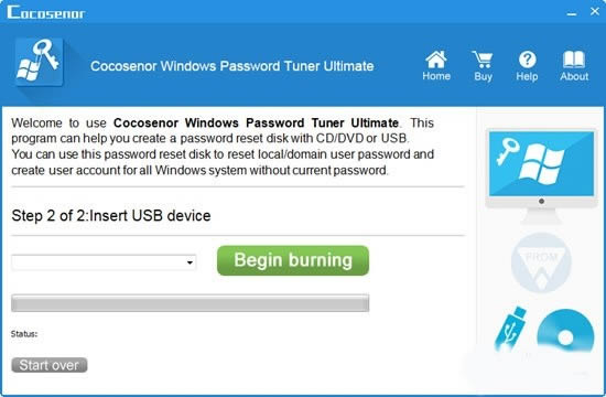 Cocosenor Windows Password Tuner Ultimate-密码恢复工具-Cocosenor Windows Password Tuner Ultimate下载 v3.20官方版