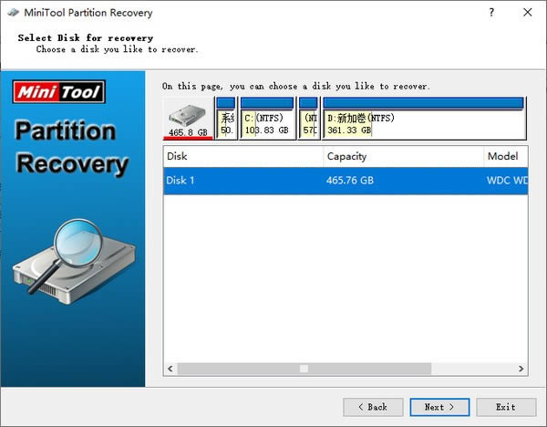 MiniTool Partition Recovery(ָ)
