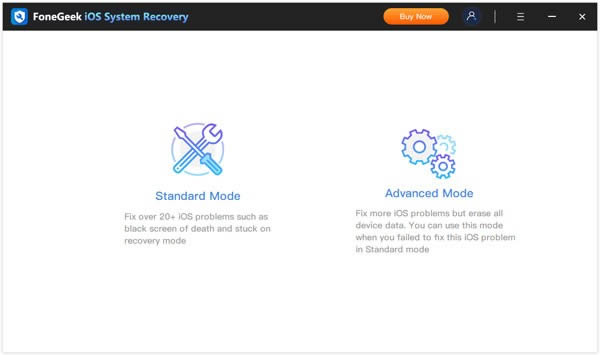 FoneGeek iOS System Recovery-IOS系统修复工具-FoneGeek iOS System Recovery下载 v2.0.0.1免费版