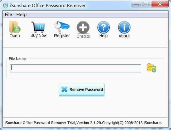 iSunshare Office Password Remover(Office)