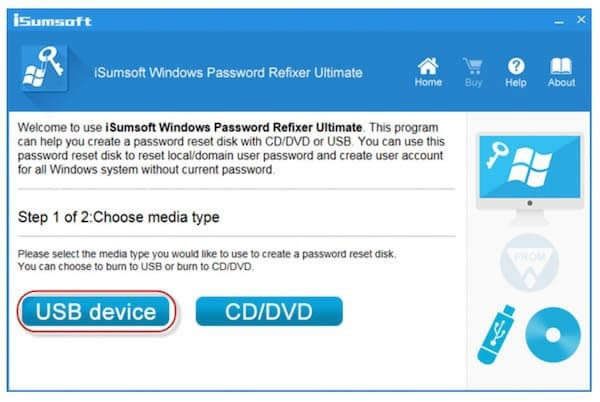 imyPass Windows Password Reset Platinum(ϵͳù)