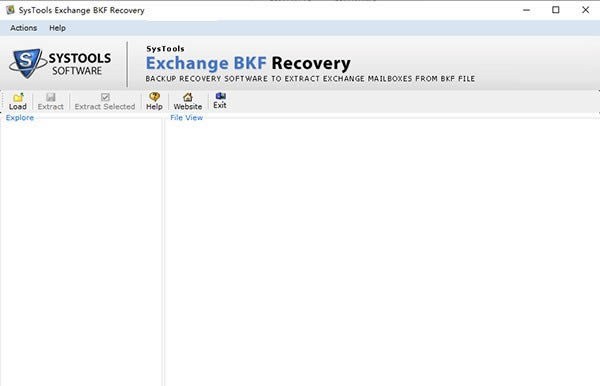 SysTools Exchange BKF Recovery-数据恢复工具-SysTools Exchange BKF Recovery下载 v1.0官方版