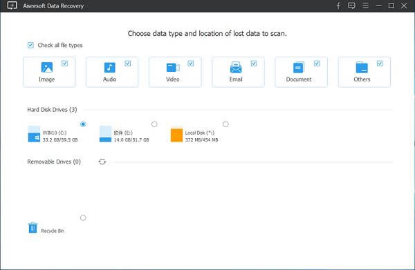 Aiseesoft Data Recovery-数据恢复软件-Aiseesoft Data Recovery下载 v1.2.3免费版