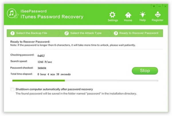 iSeePassword iTunes Password Recovery-ָ-iSeePassword iTunes Password Recovery v2.1.3.0ٷ