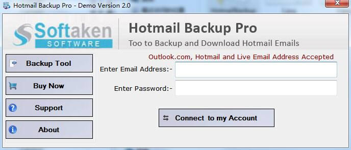 Softaken Hotmail Backup Pro-邮件备份工具-Softaken Hotmail Backup Pro下载 v2.0官方版