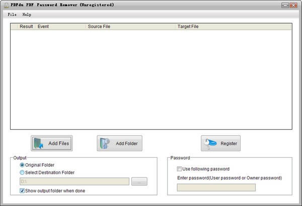 PDFdu PDF Password Remover-PDF-PDFdu PDF Password Remover v2.3ٷ