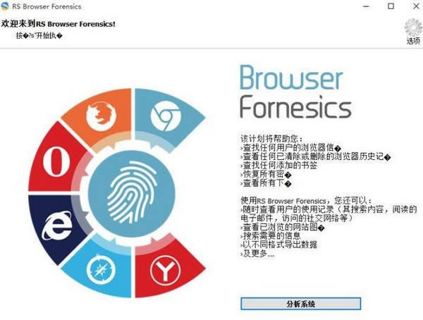 RS Browser Forensics-浏览器数据提取工具-RS Browser Forensics下载 v2.9中文免费版