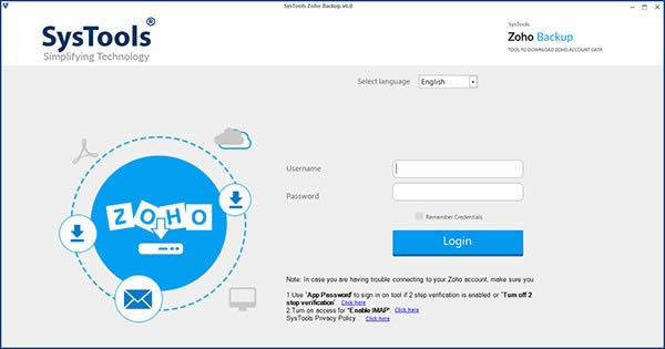 SysTools Zoho Backup(ʼݹ)