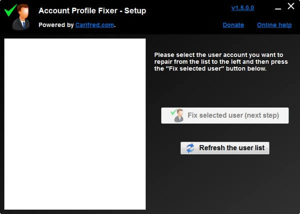 Account Profile Fixer-帐户设定档修复工具-Account Profile Fixer下载 v1.6.0.0官方版