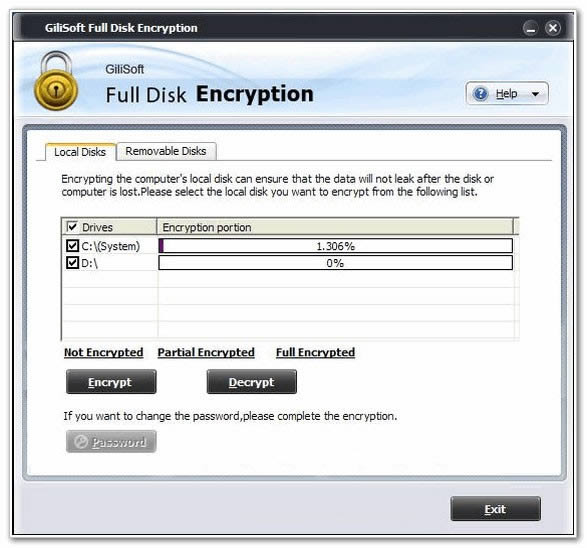 Gilisoft Full Disk Encryption-̼-Gilisoft Full Disk Encryption v5.0ٷ