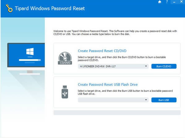 Tipard Windows Password Reset()