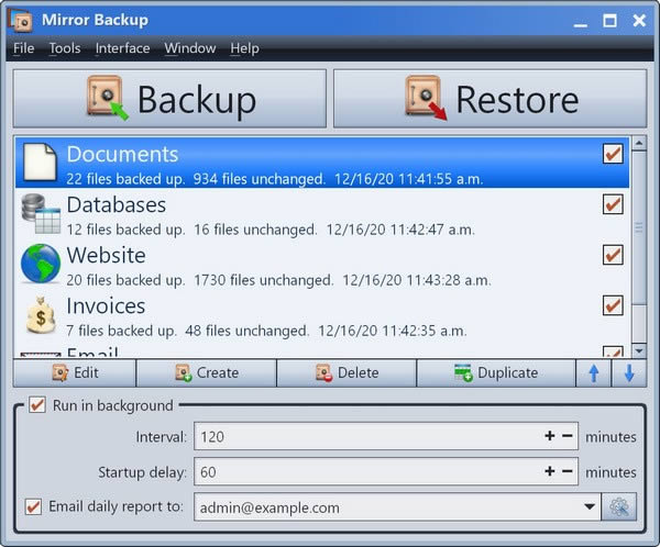 Mirror Backup-备份工具-Mirror Backup下载 v1.1官方版