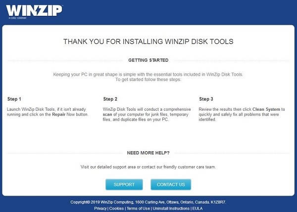 WinZip Disk Tools()