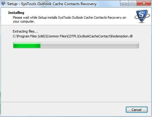 SysTools Outlook Cache Contacts Recoveryͼ