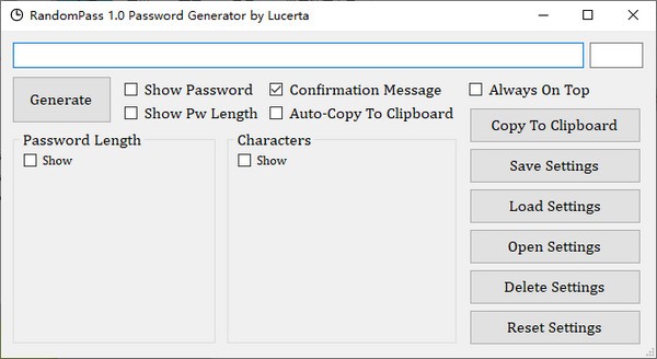 RandomPass-随机密码生成器-RandomPass下载 v1.0免费版