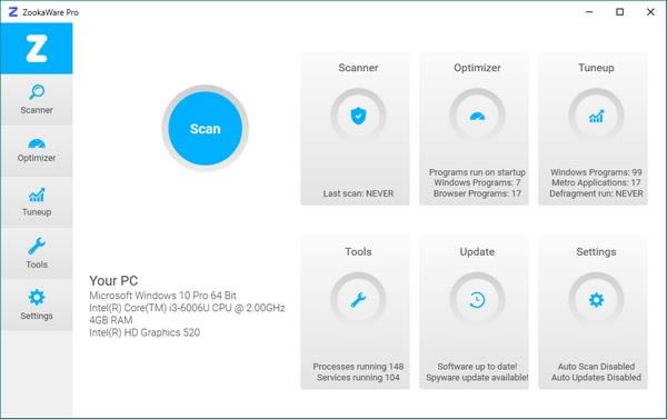 ZookaWare Pro-电脑清理软件-ZookaWare Pro下载 v5.2.0.22免费版