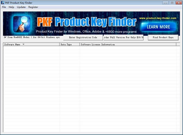 PKF Product Key Finder-密码找回工具-PKF Product Key Finder下载 v1.4.0官方版